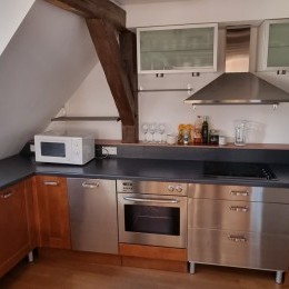 Podkrovní byt 3+kk, 129 m², <br> <span>Tomášská ul.</span>